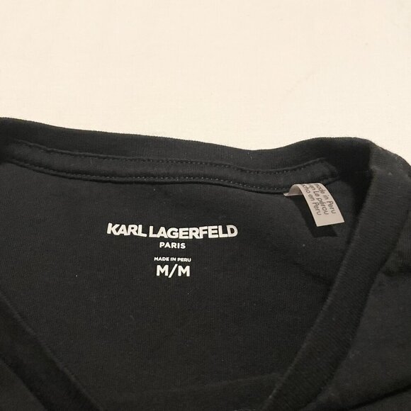 Karl Lagerfeld Mens Tshirt Size Medium Shirt - Picture 4 of 16